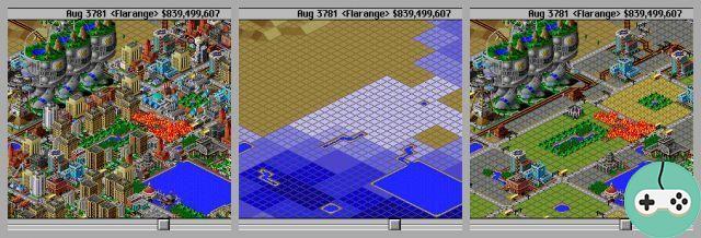 SimCity - Tarjetas de datos