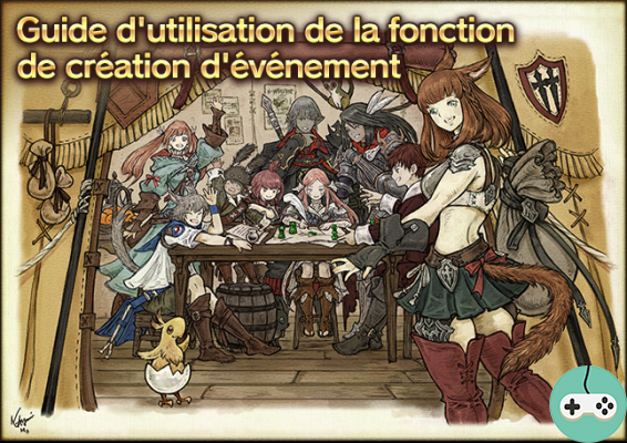 FFXIV - Lodestone: a new tool for creating events