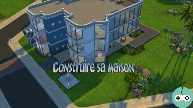 sims 4 building a house